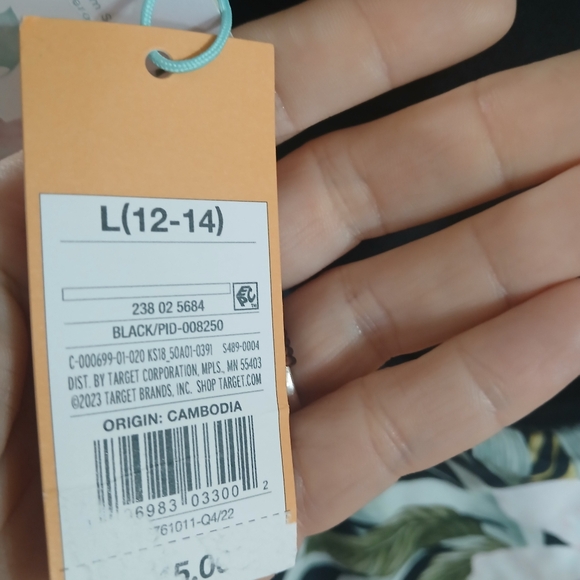 NWT Kona Sol Long Sleeve Tropical One Piece Swimsuit Beach Pool Cruise Summer - Picture 6 of 8